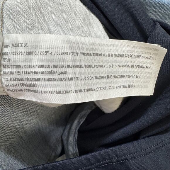 Abercrombie & Fitch Maternity Jeans Womens 29 Blue The Ankle Straight Distressed - Picture 7 of 12